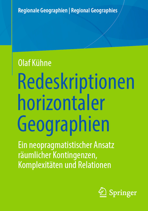 ISBN 9783031667794: Redeskriptionen horizontaler Geographien