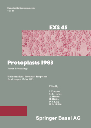 ISBN 9783034865579: Protoplasts 1983 – Poster Proceedings
