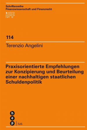 ISBN 9783035514858: Praxisorientierte Empfehlungen zur Konzipierung und Beurteilung einer nachhaltigen staatlichen Schuldenpolitik