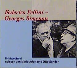 gebrauchtes Hörbuch – Federico Fellini / Georges Simenon – Briefwechsel