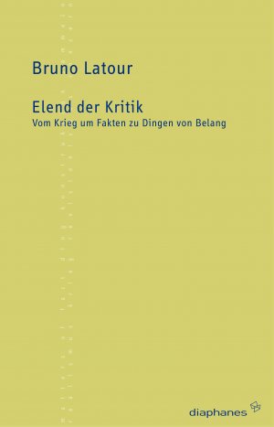 ISBN 9783037340219: Elend der Kritik - Vom Krieg um Fakten zu Dingen von Belang