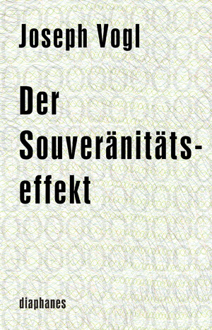 ISBN 9783037342503: Der Souveränitätseffekt