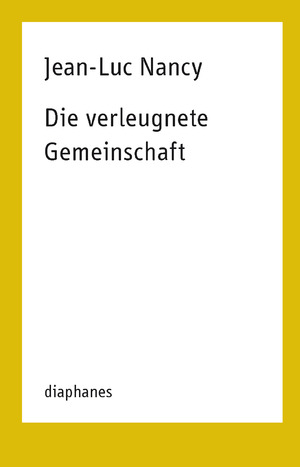 ISBN 9783037346334: Die verleugnete Gemeinschaft