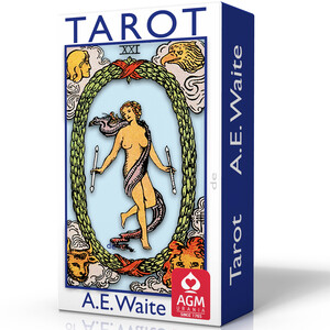 neues Buch – Arthur Edward Waite – Tarot of A.E. Waite (Blue Edition, Pocket, Spanish)