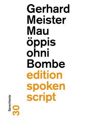 ISBN 9783038530916: Mau öppis ohni Bombe – Sprechtexte