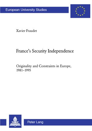 ISBN 9783039111411: France's Security Independence