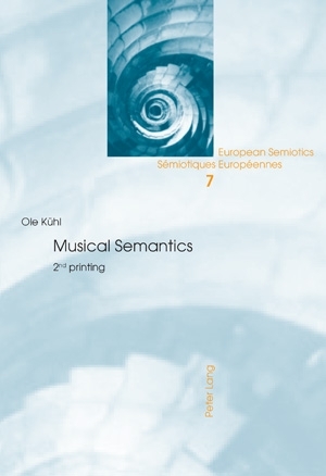 ISBN 9783039117185: Musical Semantics – Second Printing