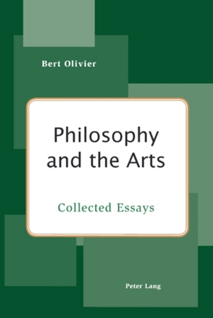 ISBN 9783039119035: Philosophy and the Arts – Collected Essays