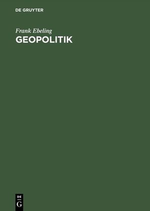 ISBN 9783050024691: Geopolitik – Karl Haushofer und seine Raumwissenschaft 1919–1945