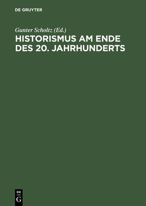 ISBN 9783050028484: Historismus am Ende des 20. Jahrhunderts – Eine internationale Diskussion