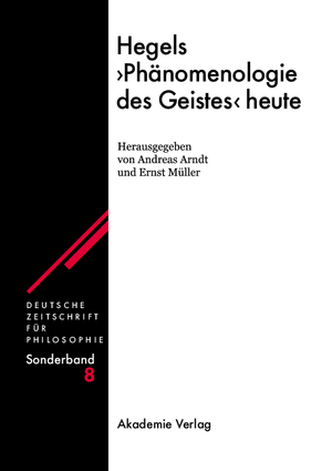 ISBN 9783050040554: Hegels "Phänomenologie des Geistes" heute