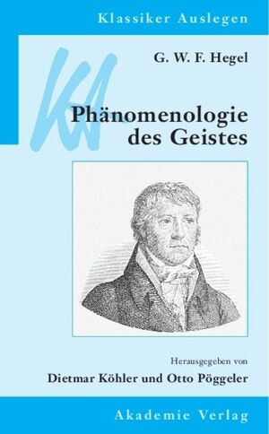 ISBN 9783050042343: G. W. F. Hegel: Phänomenologie des Geistes