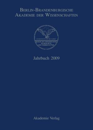 ISBN 9783050046754: Berlin-Brandenburgische Akademie der Wissenschaften. Jahrbuch 2009