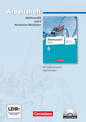 ISBN 9783060066926: Mathematik real - Differenzierende Ausgabe Nordrhein-Westfalen - 6. Schuljahr - Arbeitsheft mit eingelegten Lösungen und CD-ROM