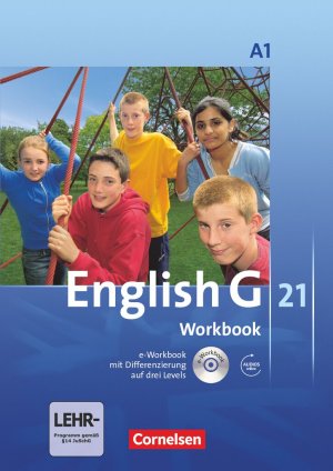 ISBN 9783060312696: English G 21 - Ausgabe A - Band 1: 5. Schuljahr – Workbook mit CD-ROM und Audios online