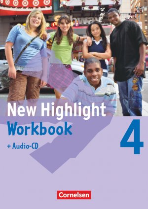 ISBN 9783060314089: New Highlight - Allgemeine Ausgabe - Band 4: 8. Schuljahr - Workbook mit Text-CD