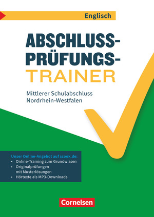 ISBN 9783060348565: Abschlussprüfungstrainer Englisch - Nordrhein-Westfalen - 10. Schuljahr - Mittlerer Schulabschluss - Arbeitsheft mit Lösungen und Online-Training Grundwissen - Mit Audios online