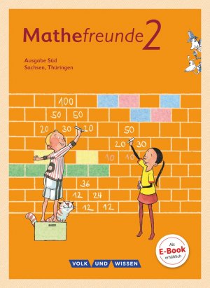 ISBN 9783060837250: Mathefreunde - Ausgabe Süd 2015 - 2. Schuljahr – Schulbuch mit Kartonbeilagen