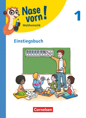 gebrauchtes Buch – Nase vorn! - Mathematik - Lehrwerk für die Grundschule - 1. Schuljahr - Einstiegsbuch