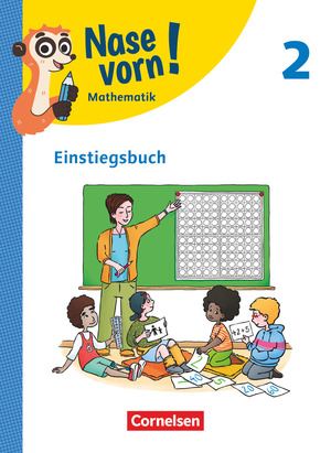 gebrauchtes Buch – Nase vorn! - Lehrwerk für Mathematik - Ausgabe 2023 - 2. Schuljahr - Einstiegsbuch