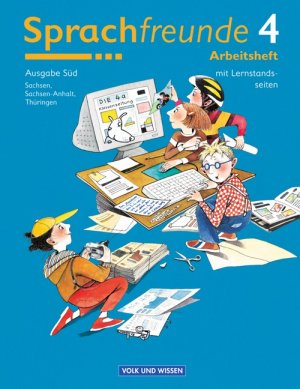 ISBN 9783061034115: Sprachfreunde - Ausgabe Süd 2004 (Sachsen, Sachsen-Anhalt, Thüringen) / 4. Schuljahr - Arbeitsheft - Mit Lernstandsseiten