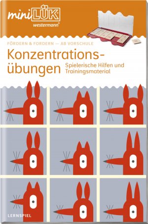 neues Buch – Heiner Müller – miniLÜK. Fördern & Fordern: Konzentrationsübungen. Vorschule/1./2. Klasse