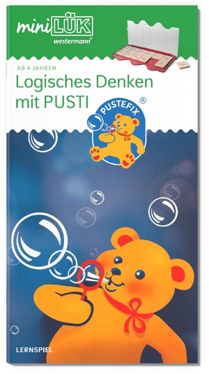 neues Buch – miniLÜK. Vorschule 1.Klasse Logisches Denken mit Pustefix / Broschüre / mini LÜK-Übungshefte Kindergarten / 24 S. / Deutsch / 2023 / Westermann Lernwelten / EAN 9783072446518