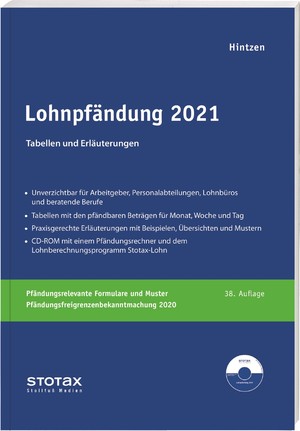 ISBN 9783083140214: Lohnpfändung 2021 - Tabellen und Erläuterungen