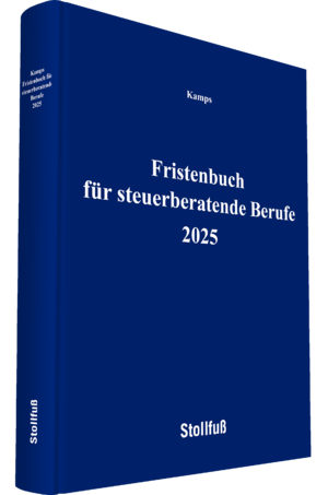 ISBN 9783083630258: Fristenbuch für steuerberatende Berufe 2025