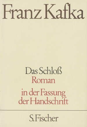 ISBN 9783100381354: Das Schloß