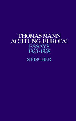 ISBN 9783100482716: Achtung, Europa! – 1933-1938