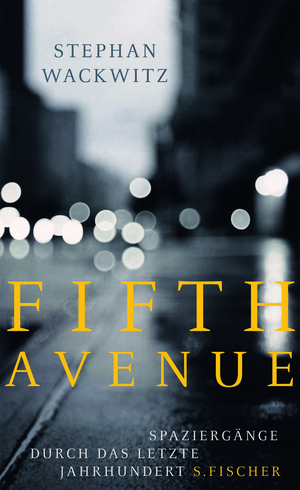 gebrauchtes Buch – Stephan Wackwitz – Fifth Avenue. Spaziergänge durch das letzte Jahrhundert