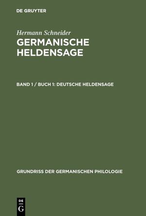 ISBN 9783110001631: Deutsche Heldensage