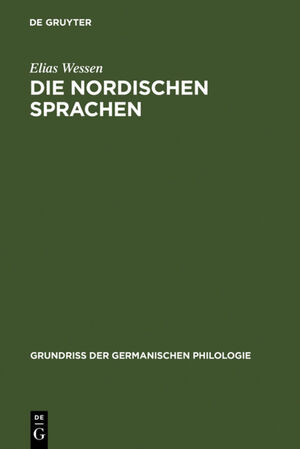 ISBN 9783110001723: Die nordischen Sprachen