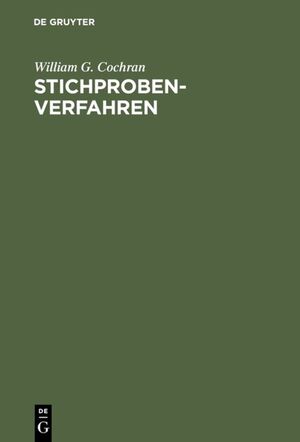 ISBN 9783110020403: Stichprobenverfahren