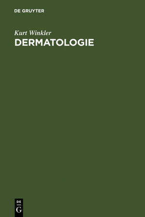 neues Buch – Kurt Winkler – Dermatologie