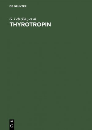 ISBN 9783110110173: Thyrotropin