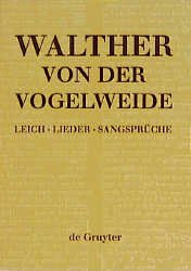 ISBN 9783110136081: Leich, Lieder, Sangsprüche