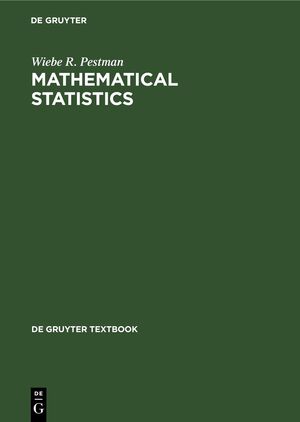 ISBN 9783110153576: Mathematical Statistics - An Introduction