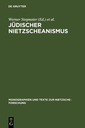 ISBN 9783110153613: Jüdischer Nietzscheanismus