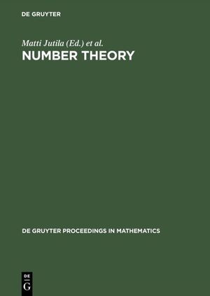 ISBN 9783110164817: Number Theory