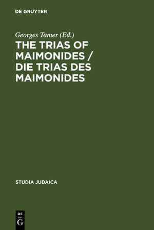 neues Buch – The Trias of Maimonides / Die Trias des Maimonides