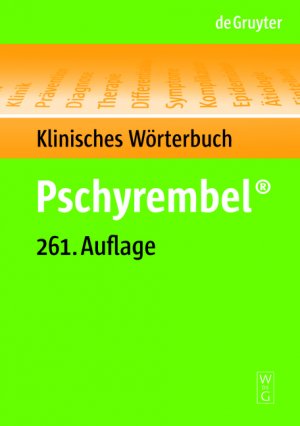 ISBN 9783110185348: Pschyrembel Klinisches Wörterbuch