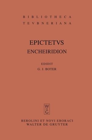 ISBN 9783110195033: Encheiridion