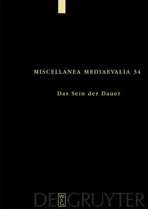 ISBN 9783110203097: Das Sein der Dauer