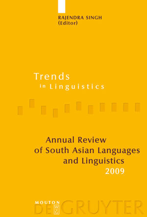 neues Buch – Annual Review of South Asian Languages and Linguistics