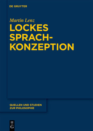 ISBN 9783110228274: Lockes Sprachkonzeption