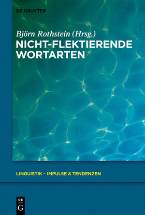 neues Buch – Björn Rothstein – Nicht-flektierende Wortarten