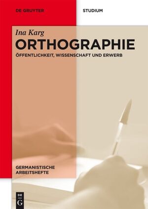 neues Buch – Ina Karg – Orthographie