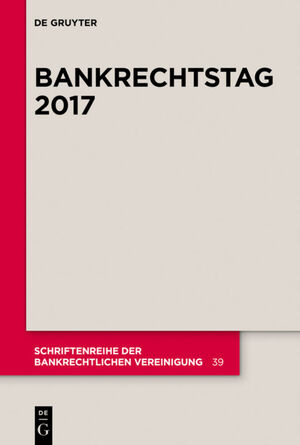 ISBN 9783110575620: Bankrechtstag 2017